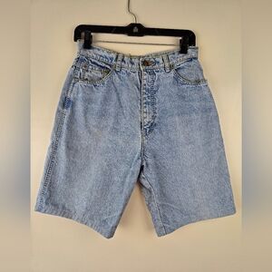 Vintage Freego Light Blue Denim Woman  Shorts Size 30